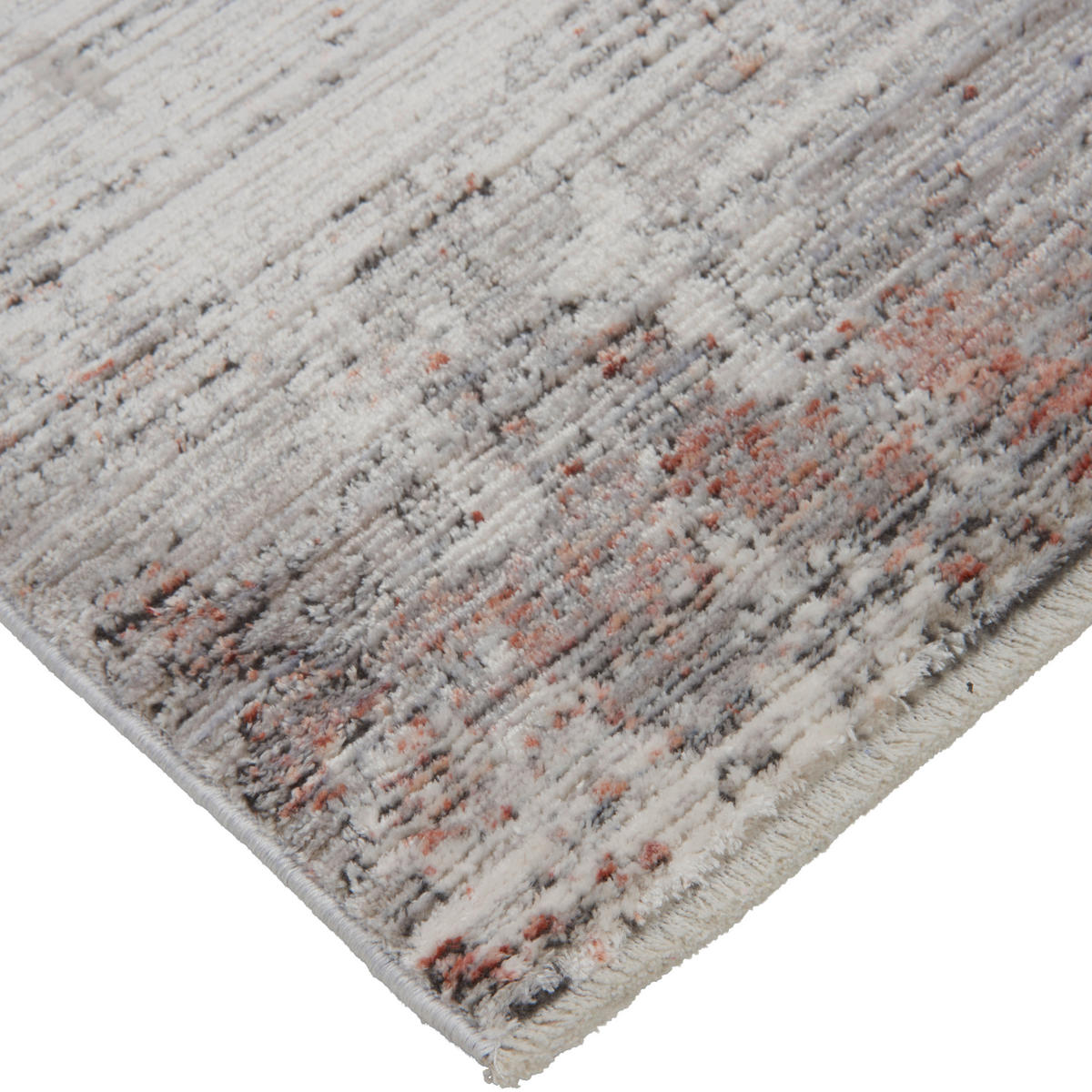VINTAGE KOBEREC, 120/170 cm, šedá, růžová - šedá/růžová, Design, textil (120/170cm) - Dieter Knoll