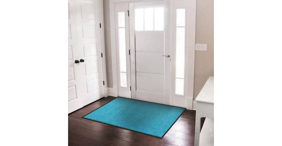 SCHMUTZFANGMATTE 40/60 cm Türkis - Türkis, KONVENTIONELL, Kunststoff/Textil (40/60cm) - Esposa