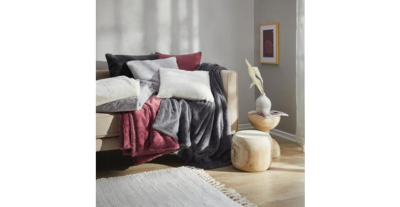 FELLDECKE YUKON 150/200 cm - Weiß, Design, Textil (150/200cm) - Novel