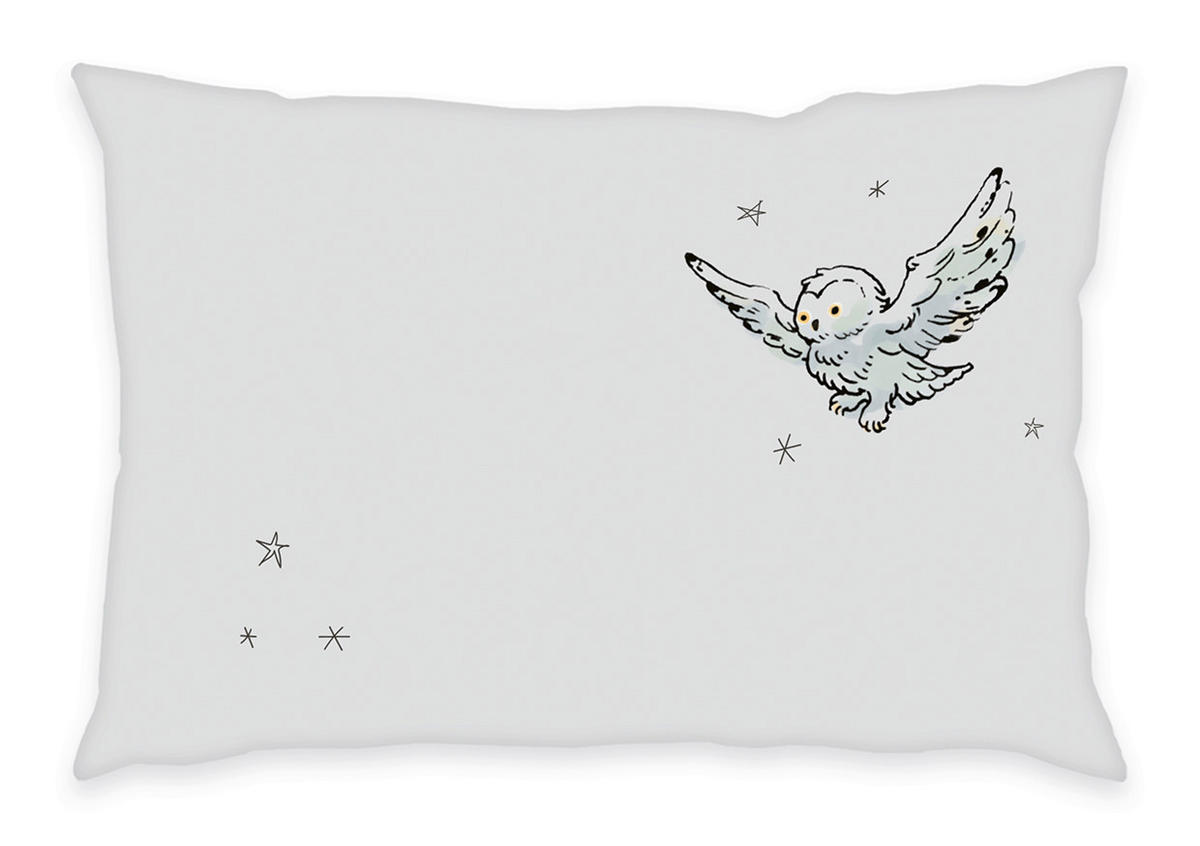 LIZENZBETTWÄSCHE Renforcé 100/135 cm  - Hellgrau/Weiß, Textil (100/135cm) - Herding