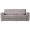 SCHLAFSOFA  in Hellgrau  - Hellgrau, KONVENTIONELL, Textil/Metall (202/86/92cm) - Sedda