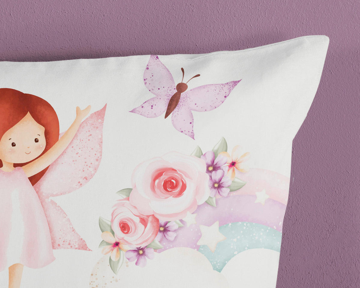 KINDERBETTWÄSCHE Good Morning Renforcé 135/200 cm  - Hellrosa/Multicolor, Design, Textil (135/200cm)