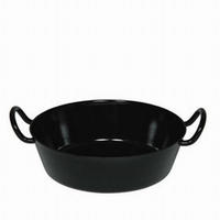 PFANNE  - Schwarz, Basics, Metall (20/5,9cm) - Riess