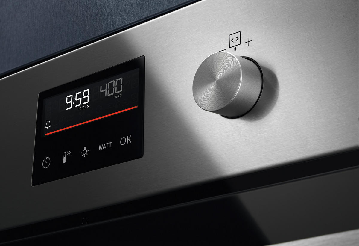 KOMPAKTBACKOFEN KVLFE46X  - Edelstahlfarben, Basics, Metall (59,5/45,5/56,7cm) - Electrolux