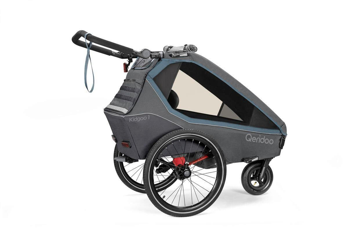 FAHRRADANHÄNGER    - Basics, Kunststoff/Metall (122/67/90cm)