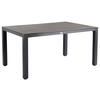 GARTENTISCH 160/90/74 cm Metall Anthrazit quadratisch  - Anthrazit, Basics, Kunststoff/Metall (160/90/74cm) - Tierra Outdoor