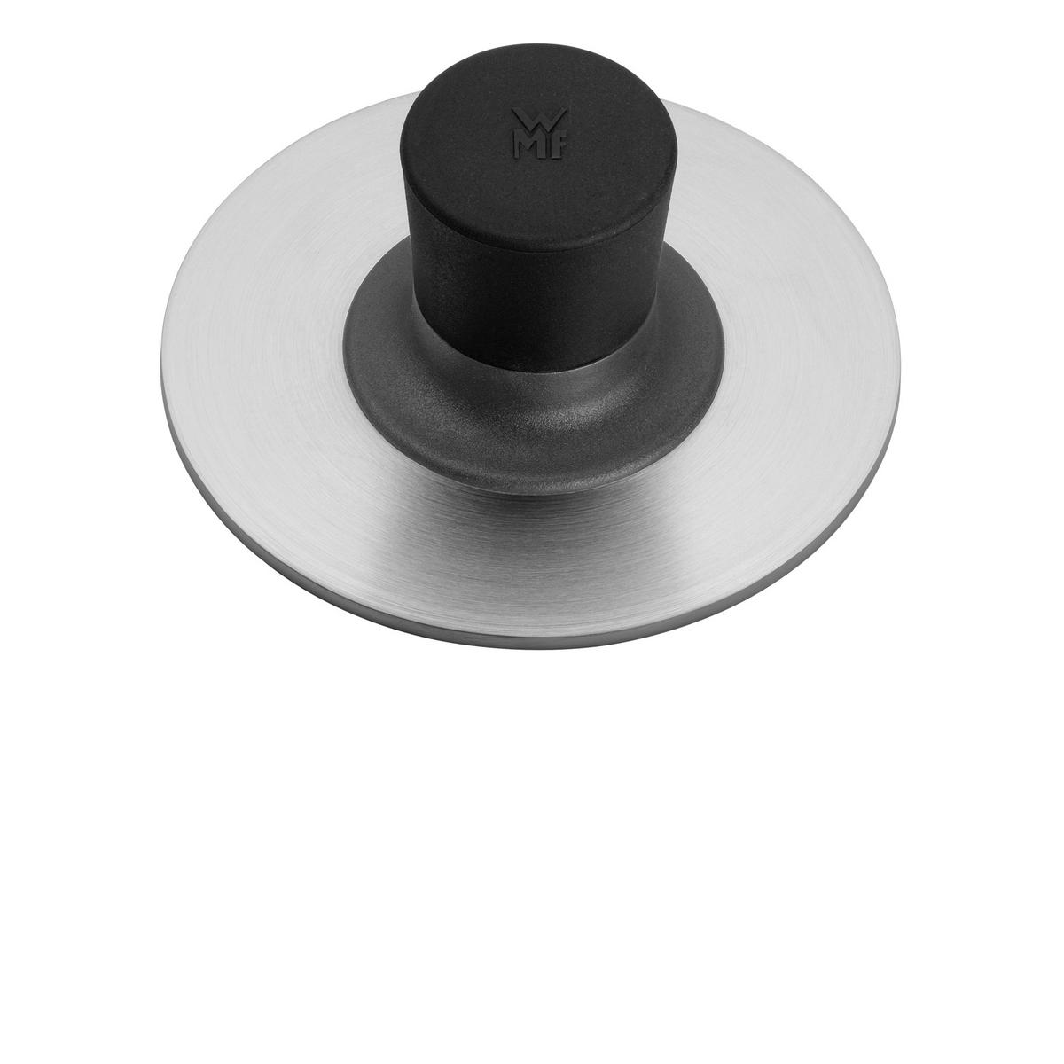 HAMBURGERPRESSE   - Edelstahlfarben/Schwarz, Basics, Kunststoff/Metall (12,5cm) - WMF