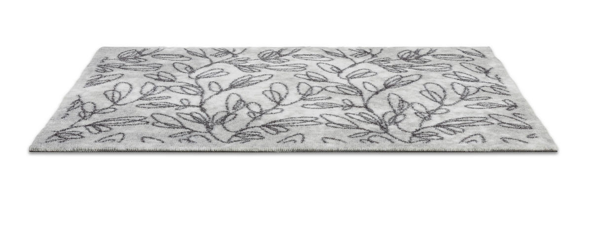 FUßMATTE  50/70 cm  Hellgrau  - Hellgrau, Basics, Kunststoff/Textil (50/70cm) - Astra