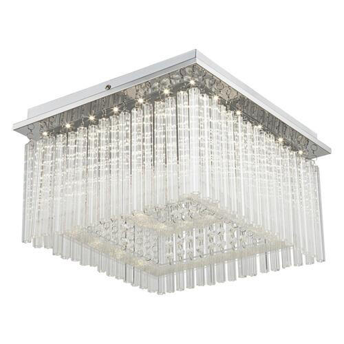 XXXL STROPNÍ LED SVÍTIDLO, 36/36/21.5 cm