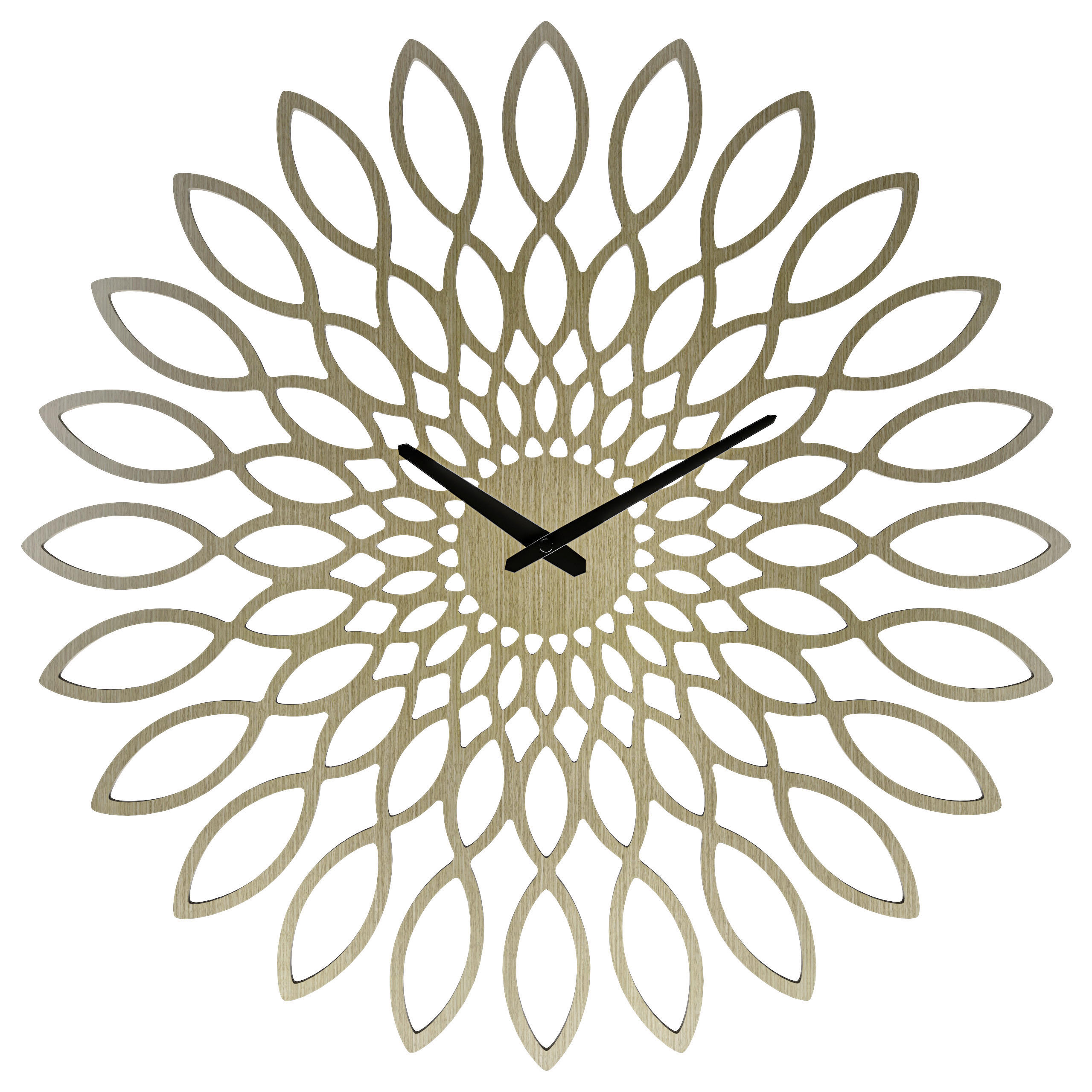 WANDUHR Naturfarben  - Naturfarben, Basics, Holz (60cm)