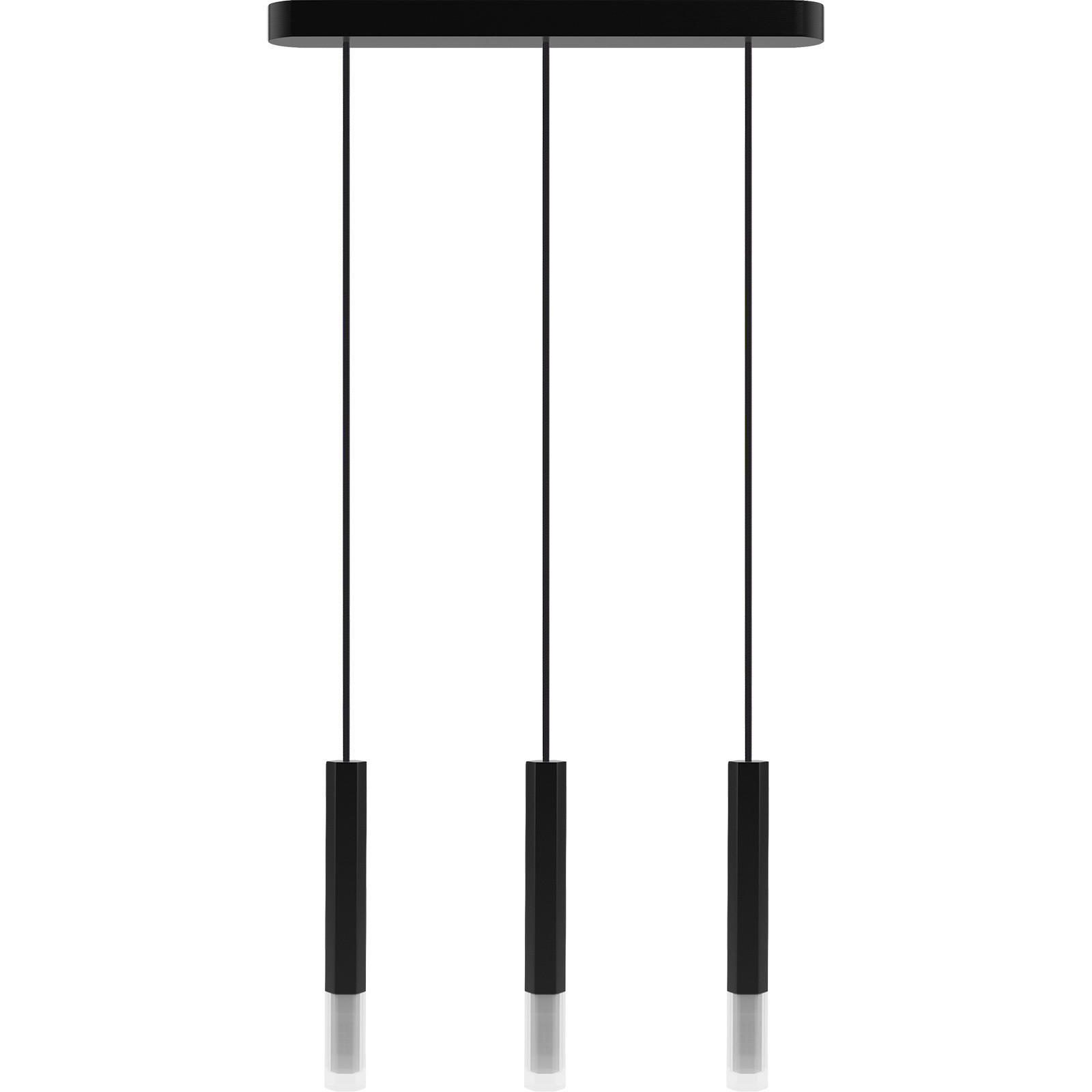 HÄNGELEUCHTE 52/3,/150 cm  - Schwarz, Design, Holz (52/3,/150cm)