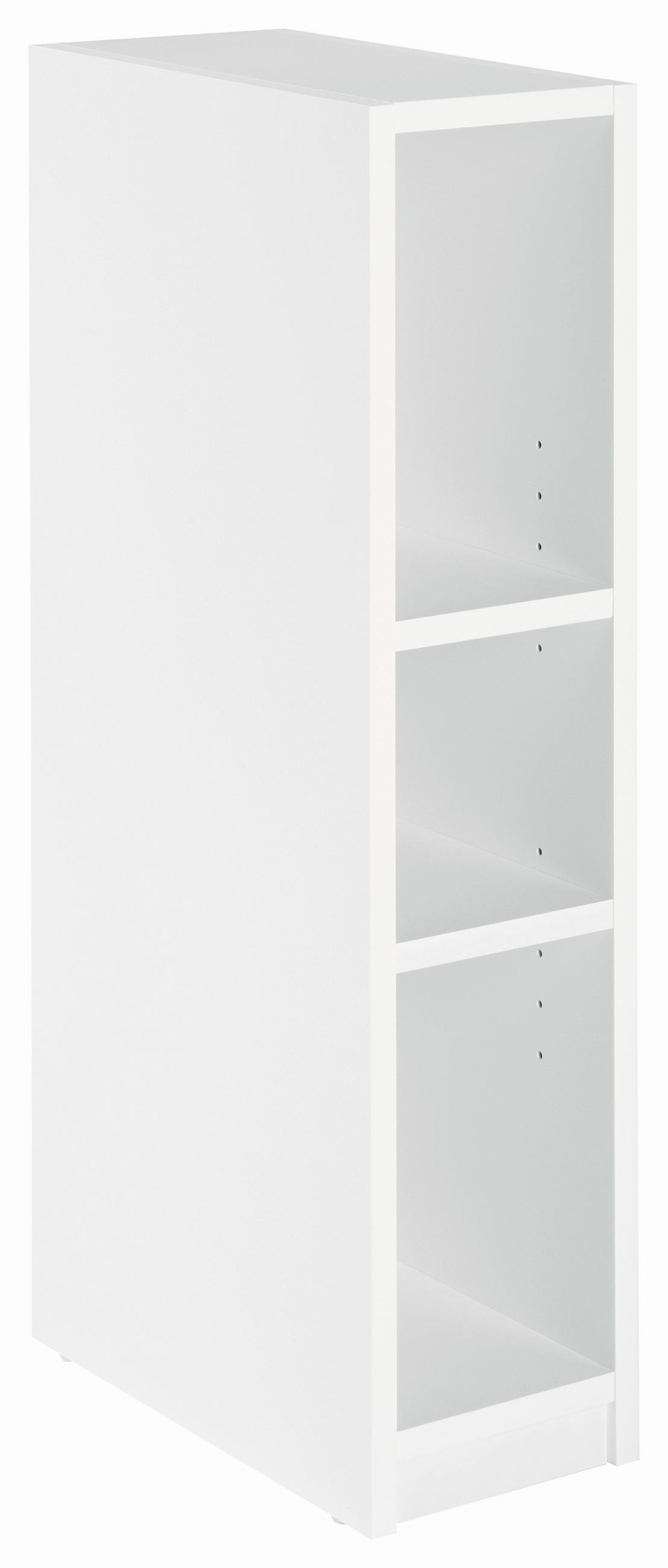 DODATNA POLICA ZA BEBI KOMODU - bela, Trendi, pločasti materijal (21/85/30cm) - My Baby Lou