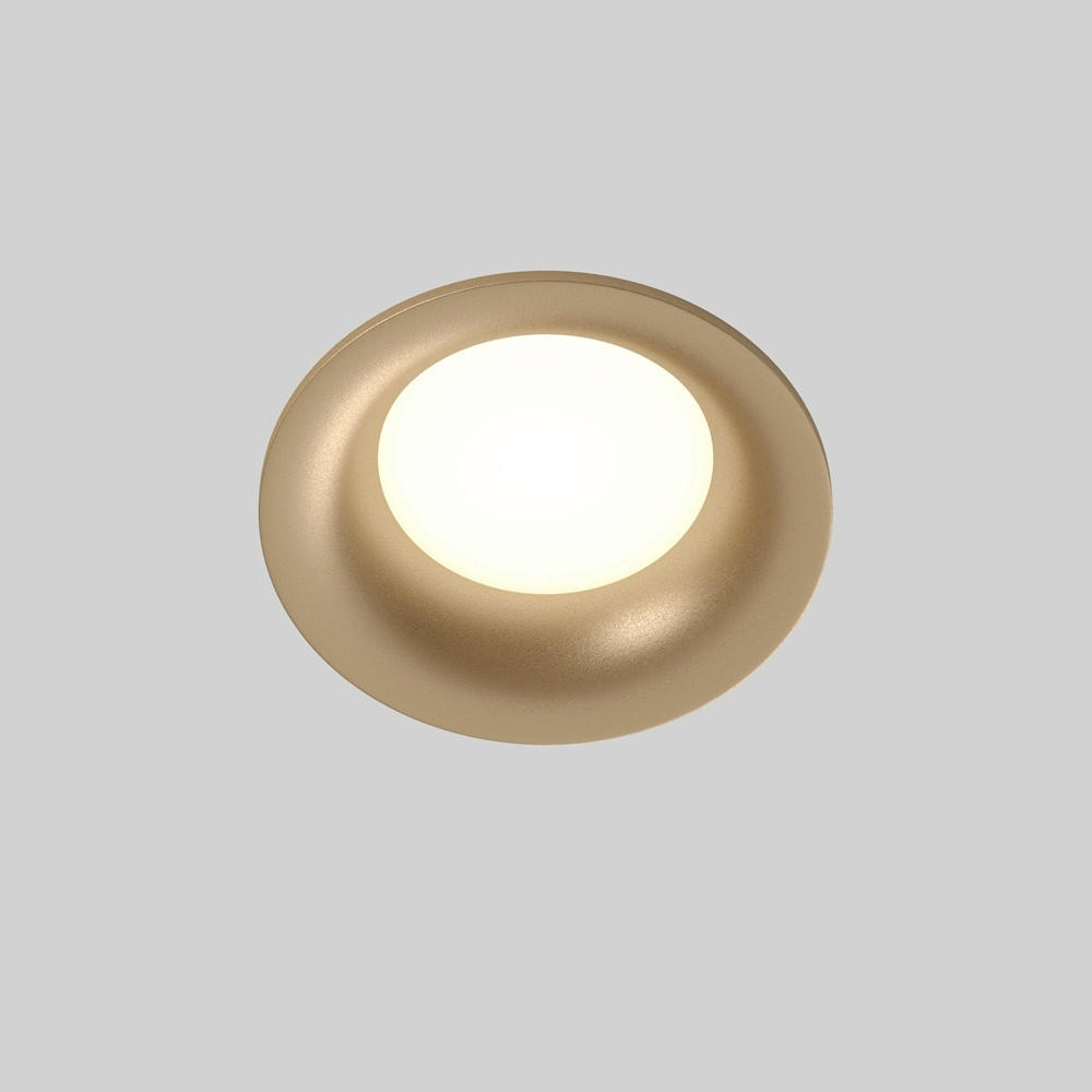 DECKENLEUCHTE  8,5/4 cm    - Goldfarben, Modern, Metall (8,5/4cm) - MAYTONI