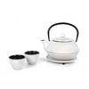 TEEKANNENSET  - Creme, Basics, Metall (800ml) - Echtwerk