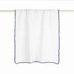 KUSCHELDECKE 70/90 cm  - Blau/Weiß, Trend, Textil (70/90cm) - My Baby Lou