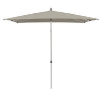 SONNENSCHIRM 250x200 cm Taupe  - Taupe/Silberfarben, KONVENTIONELL, Textil/Metall (250/200cm) - Glatz