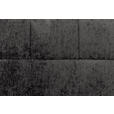 BOXSPRINGBETT 160/200 cm,  in Anthrazit, Topper, H2 + H3 = mittel + fest  - Anthrazit/Schwarz, Design, Textil/Metall (160/200cm) - Esposa