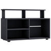 LOWBOARD  in 90/59/36 cm  - Schwarz, Modern, Holzwerkstoff/Kunststoff (90/59/36cm) - MID.YOU