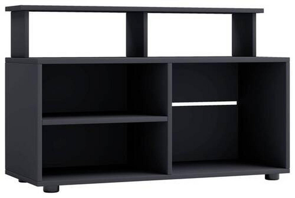 LOWBOARD  in 90/59/36 cm  - Schwarz, Modern, Holzwerkstoff/Kunststoff (90/59/36cm) - MID.YOU