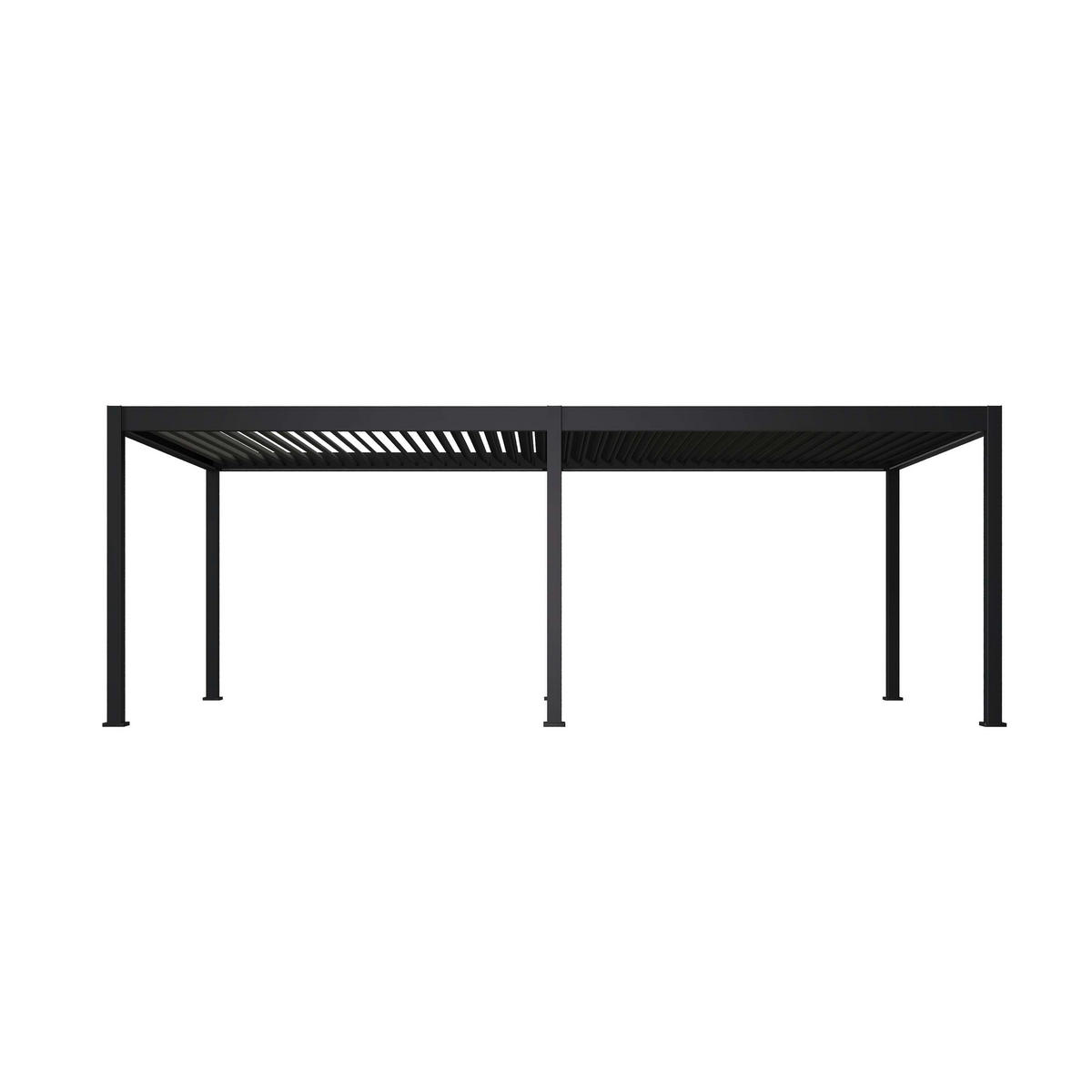 PERGOLA 720/255/360 cm   - Anthrazit, Basics, Metall (720/255/360cm) - Gardenson