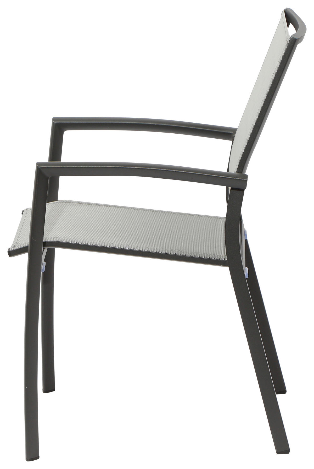 GARTENGARNITUR 5-teilig Aluminium  - Anthrazit, KONVENTIONELL, Keramik/Kunststoff (90/74/140cm) - Siena Garden