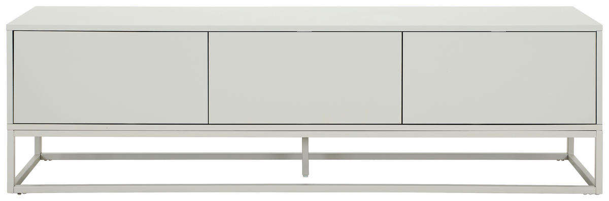 SIDEBOARD Libreville 180/52/40 cm  - Kaschmir/Weiß, Design, Holzwerkstoff/Metall (180/52/40cm) - MID.YOU