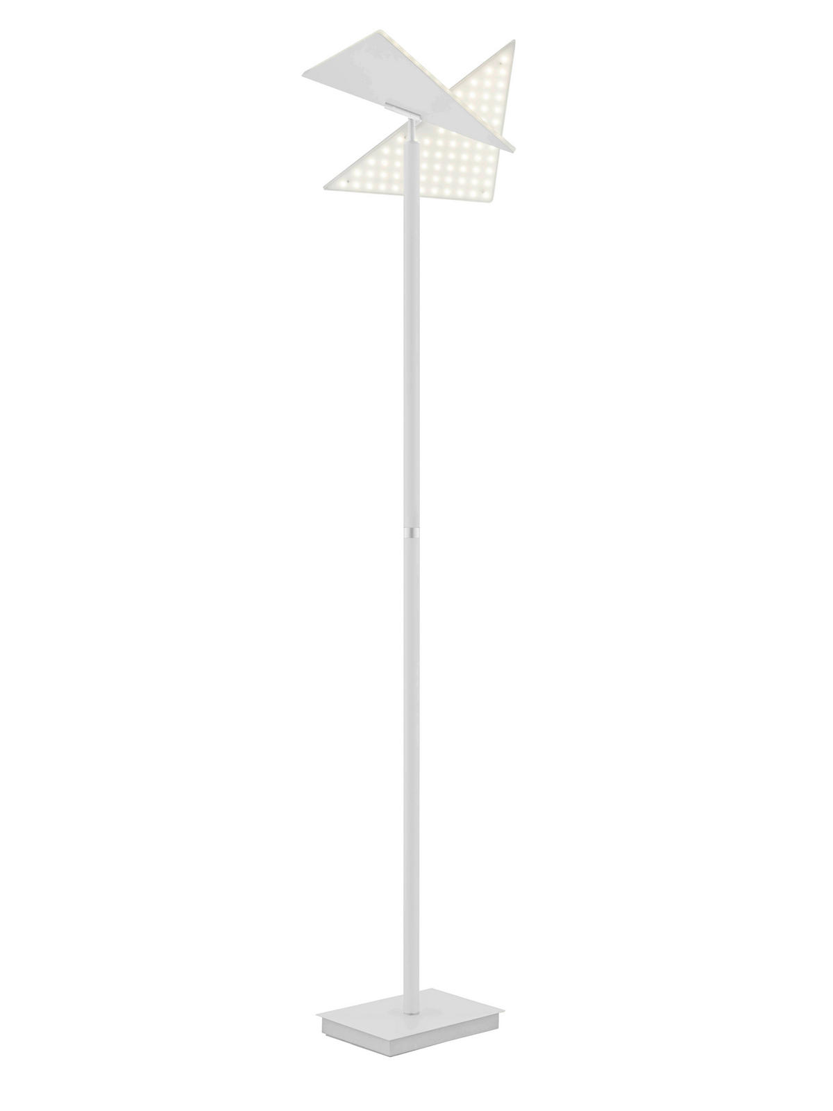 LED-STEHLEUCHTE - Weiss, Basics, Metall (185cm)