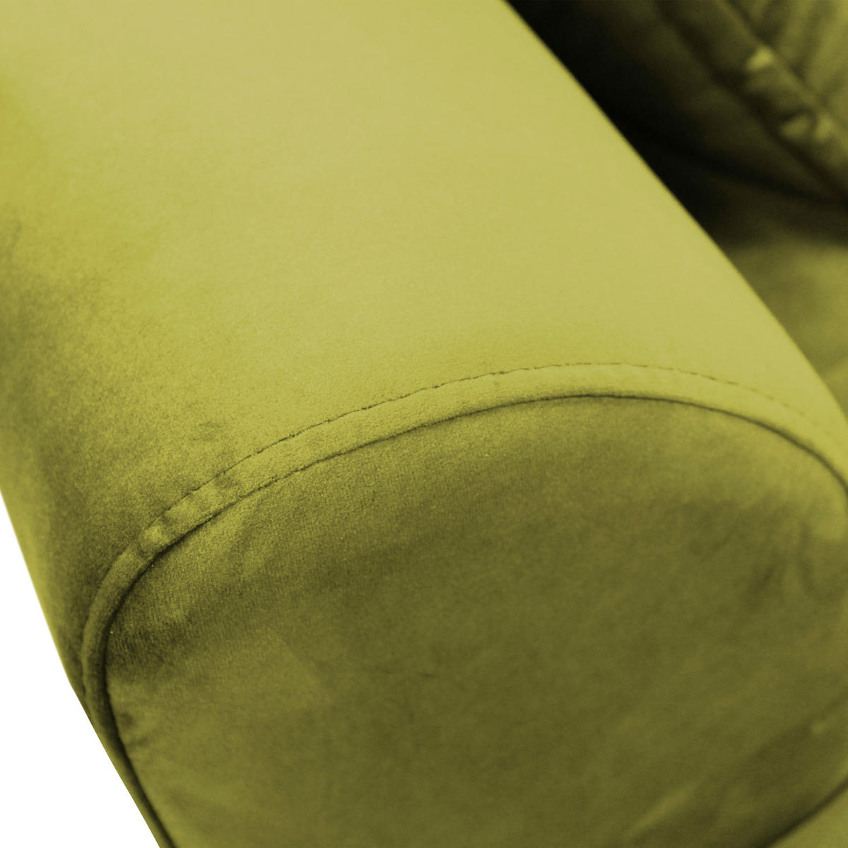 ECKSCHLAFSOFA  mit Rücken echt, Armteil links Velours Hellgrün  - Schwarz/Hellgrün, Design, Textil/Metall (187/277cm) - Livetastic