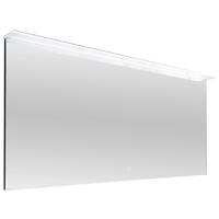 BADEZIMMERSPIEGEL 160/65,2/9,1 cm  - Silberfarben, Design, Glas (160/65,2/9,1cm) - Schöner Wohnen