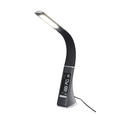 LED-SCHREIBTISCHLEUCHTE Date II 9/30 cm  - Schwarz, Basics, Kunststoff/Metall (9/30cm) - Novel