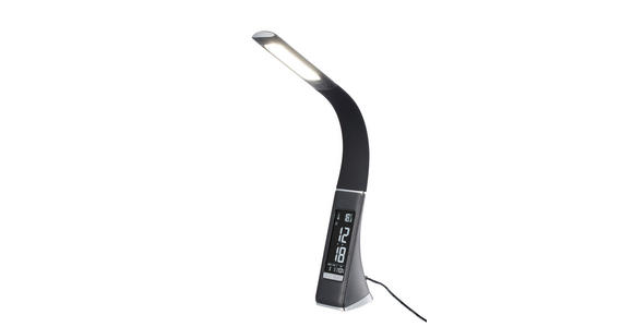 LED-SCHREIBTISCHLEUCHTE Date II 9/30 cm  - Schwarz, Basics, Kunststoff/Metall (9/30cm) - Novel