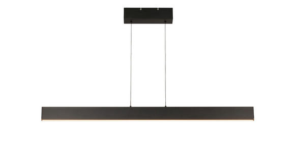 LED-HÄNGELEUCHTE 120/6/190 cm - Schwarz, Basics, Kunststoff/Metall (120/6/190cm) - Novel