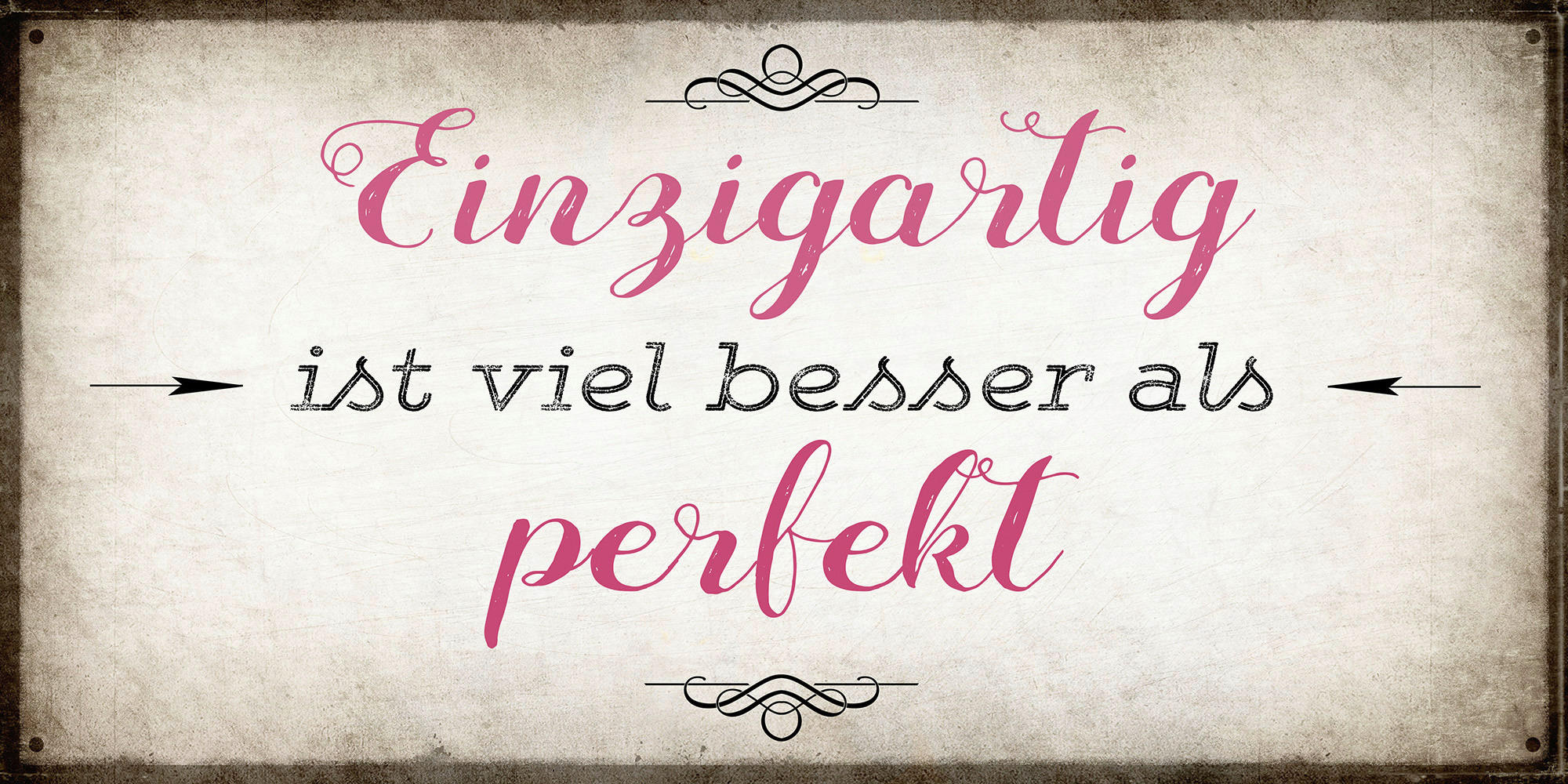 DEKOPANEEL Text  - Multicolor, Basics, Holz (20/40/0,3cm) - Euroart