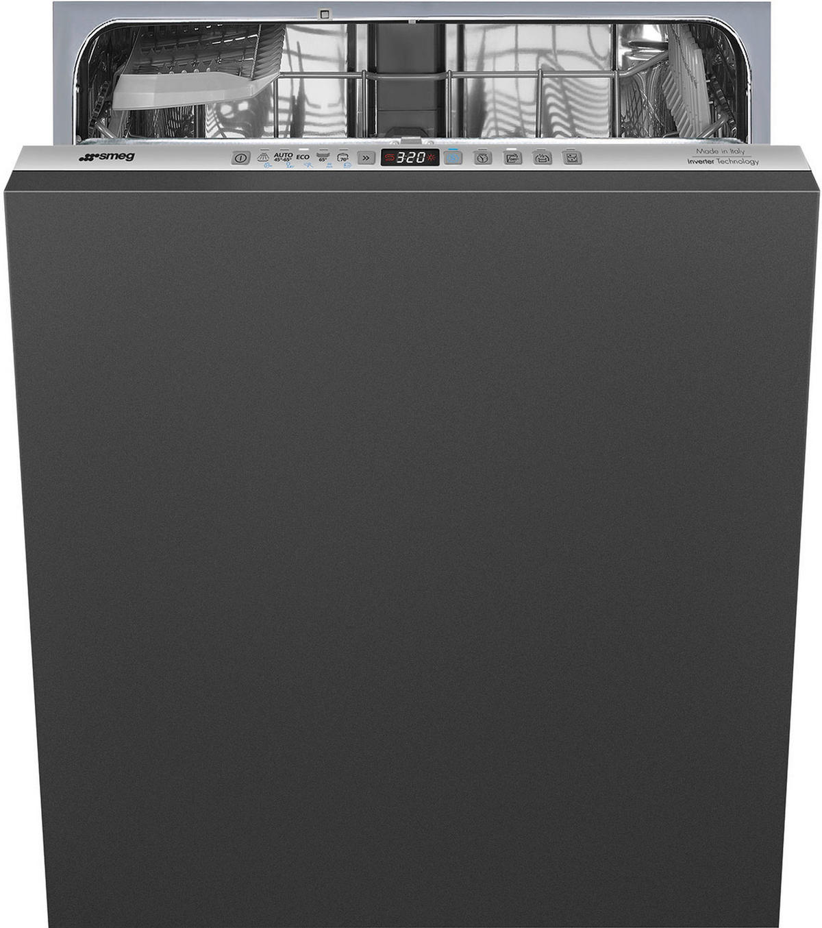 GESCHIRRSPÜLER STL233CLDE  - Edelstahlfarben, Basics, Metall (59,8/81,8/54,5cm) - SMEG