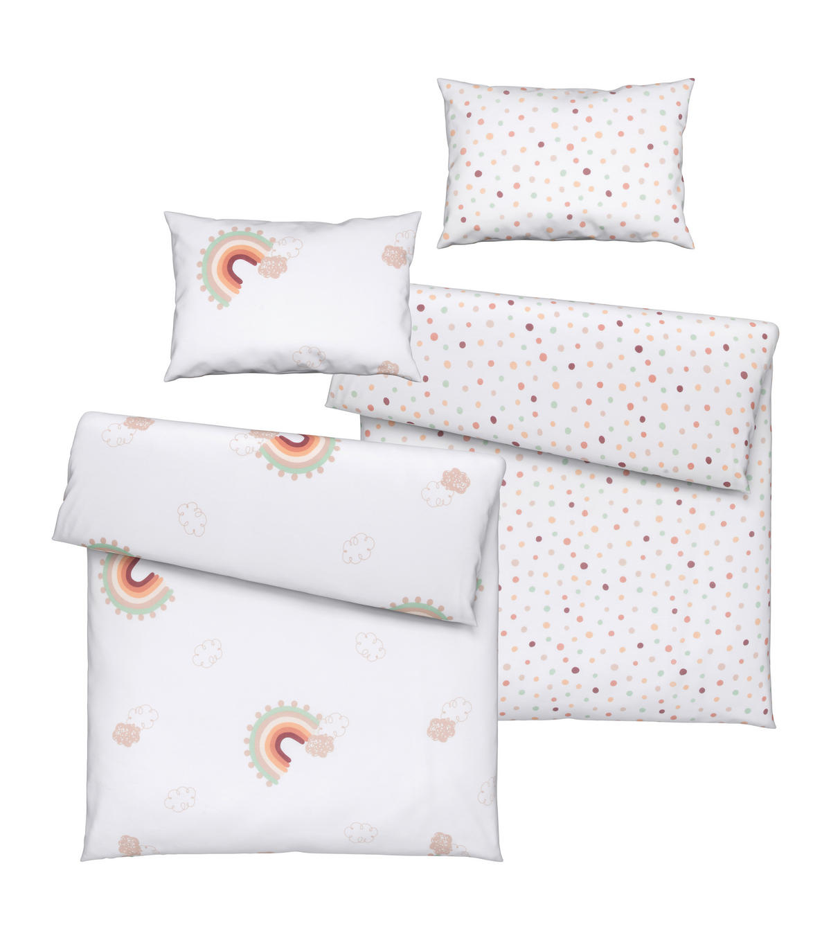 BABA ÁGYNEMŰHUZAT-GARNITÚRA 100/135 cm  - színes, Basics, textil (100/135cm) - My Baby Lou