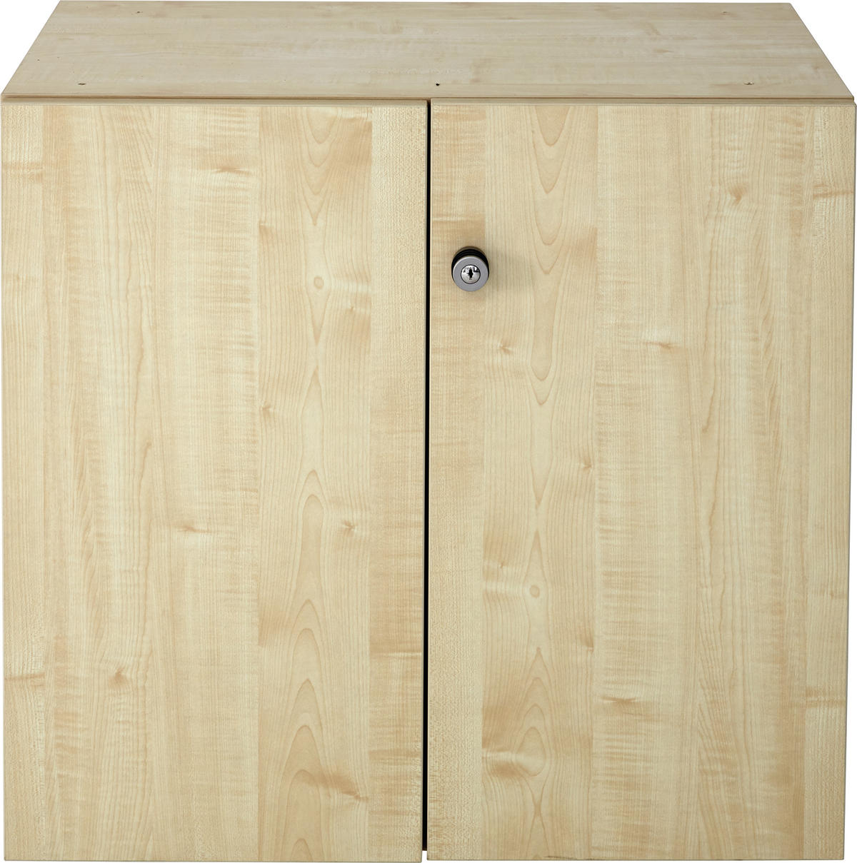 KOMMODE  in 80/74,8/42 cm  - Ahornfarben/Alufarben, KONVENTIONELL, Holzwerkstoff/Metall (80/74,8/42cm) - Venda