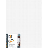 MALÍŘSKÉ PLÁTNO, 60/80/1,7 cm - bílá, Basics, textil (60/80/1,7cm)