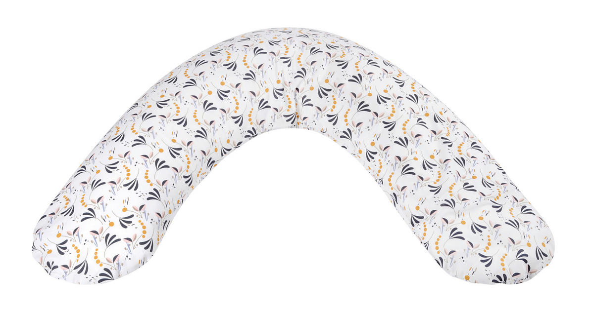 STILLKISSEN 170 cm Big Flopsy Fleur de Coton Howell White   - Weiß, KONVENTIONELL, Textil (170cm) - Beaba