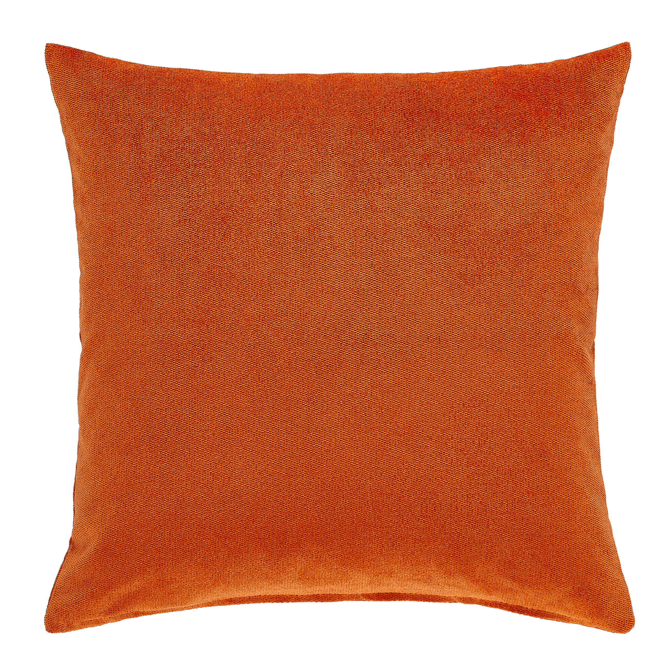 KISSENHÜLLE 50/50 cm  - Orange, Basics, Textil (50/50cm)