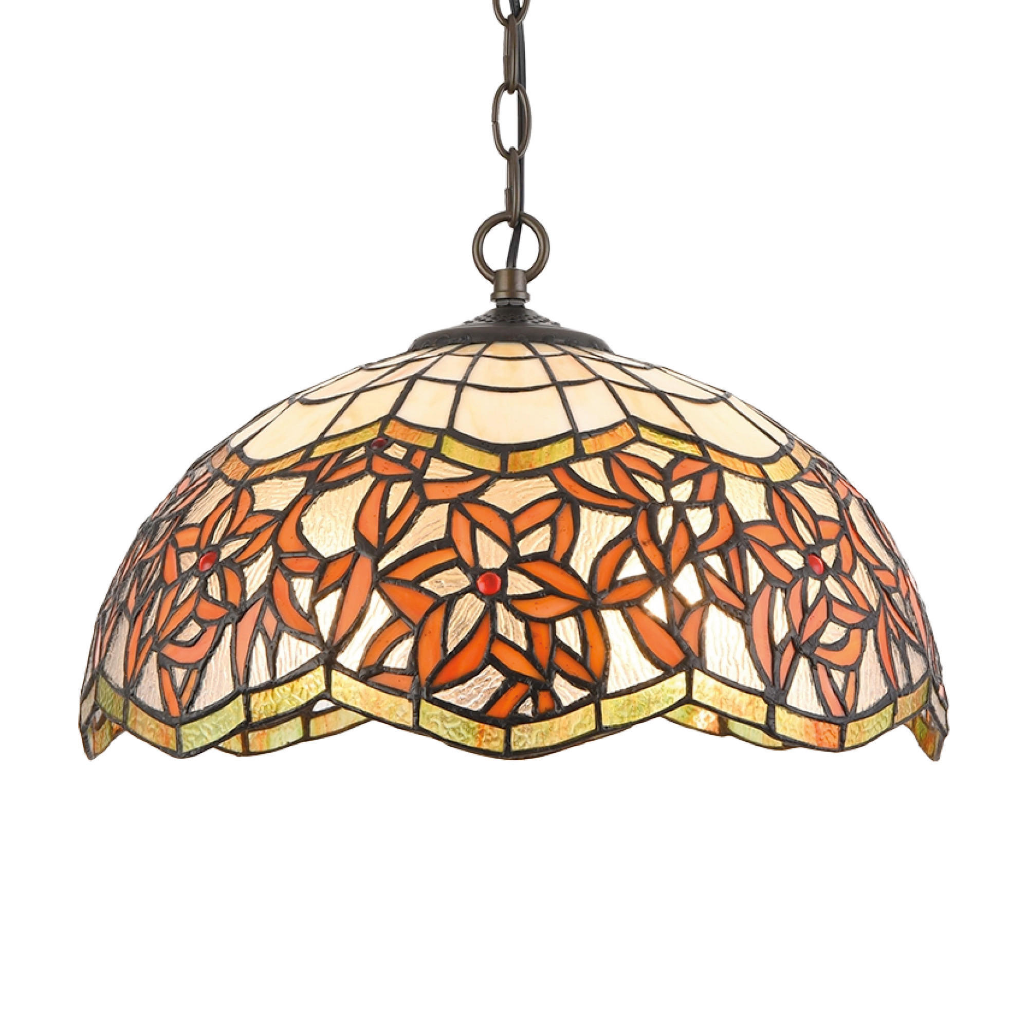 FÜGGŐLÁMPA  - többszínű, Basics, Üveg (23.5/40/40cm)