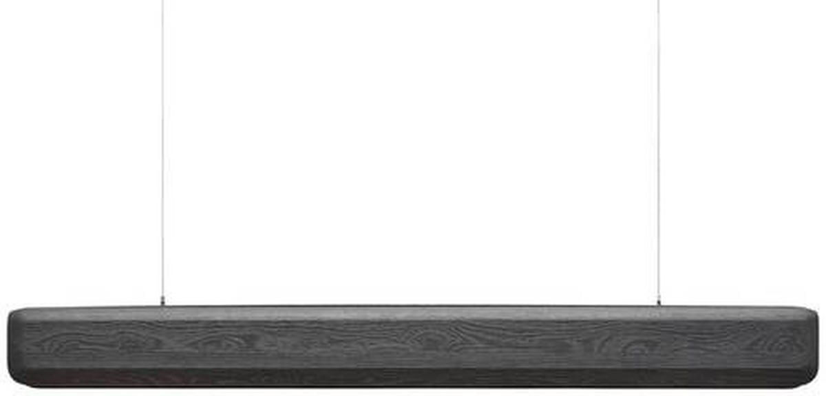 HÄNGELEUCHTE 150/8/15 cm  - Anthrazit, Design, Holz (150/8/15cm) - Johann Jakob