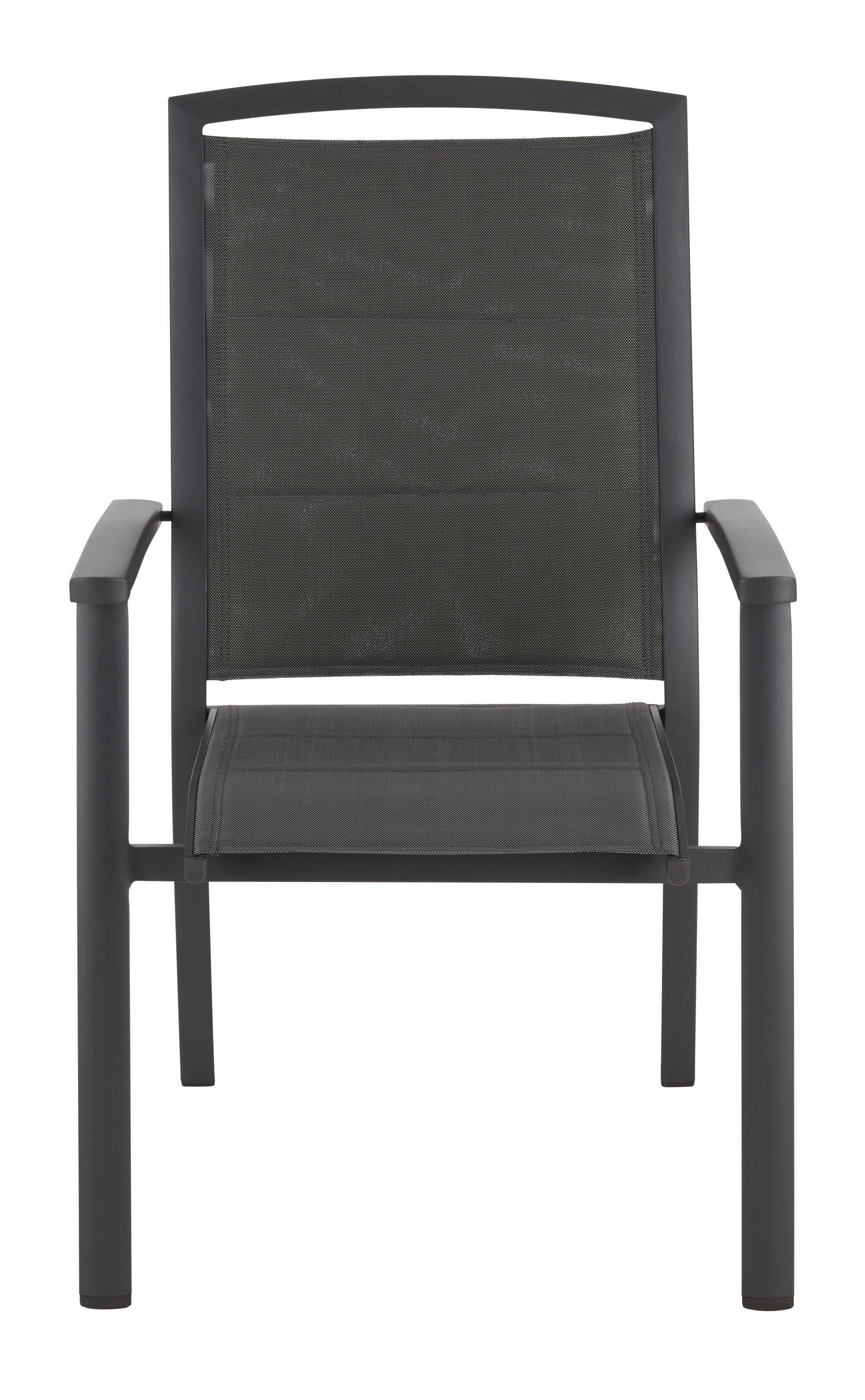 SCAUN DE STIVUIT in metal, textil antracit  - antracit, Basics, metal/textil (63,50/104/62cm) - Amatio