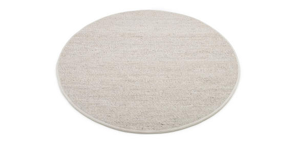 HANDWEBTEPPICH 200/200 cm Helsinki Silberfarben  - Silberfarben, Basics, Textil (200/200cm) - Linea Natura