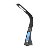 LAMPĂ DE BIROU CU LED - negru, Basics, plastic (50cm) - Novel