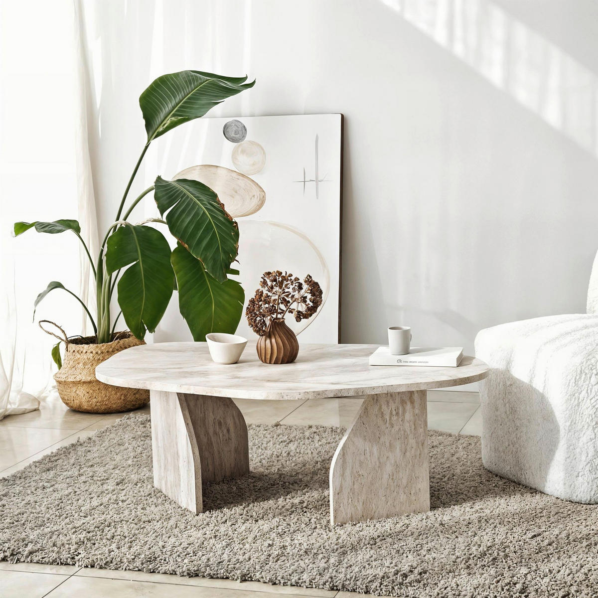 COUCHTISCH  Holzwerkstoff  - Beige, Modern, Holzwerkstoff (100/35/60cm) - MID.YOU