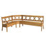 ECKBANK 254/176 cm in Kieferfarben, Goldfarben - Goldfarben/Kieferfarben, LIFESTYLE, Holz (254/176cm) - Landscape ECKBANK 254/176 cm in Kieferfarben, Goldfarben - Goldfarben/Kieferfarben, LIFESTYLE, Holz (254/176cm) - Landscape