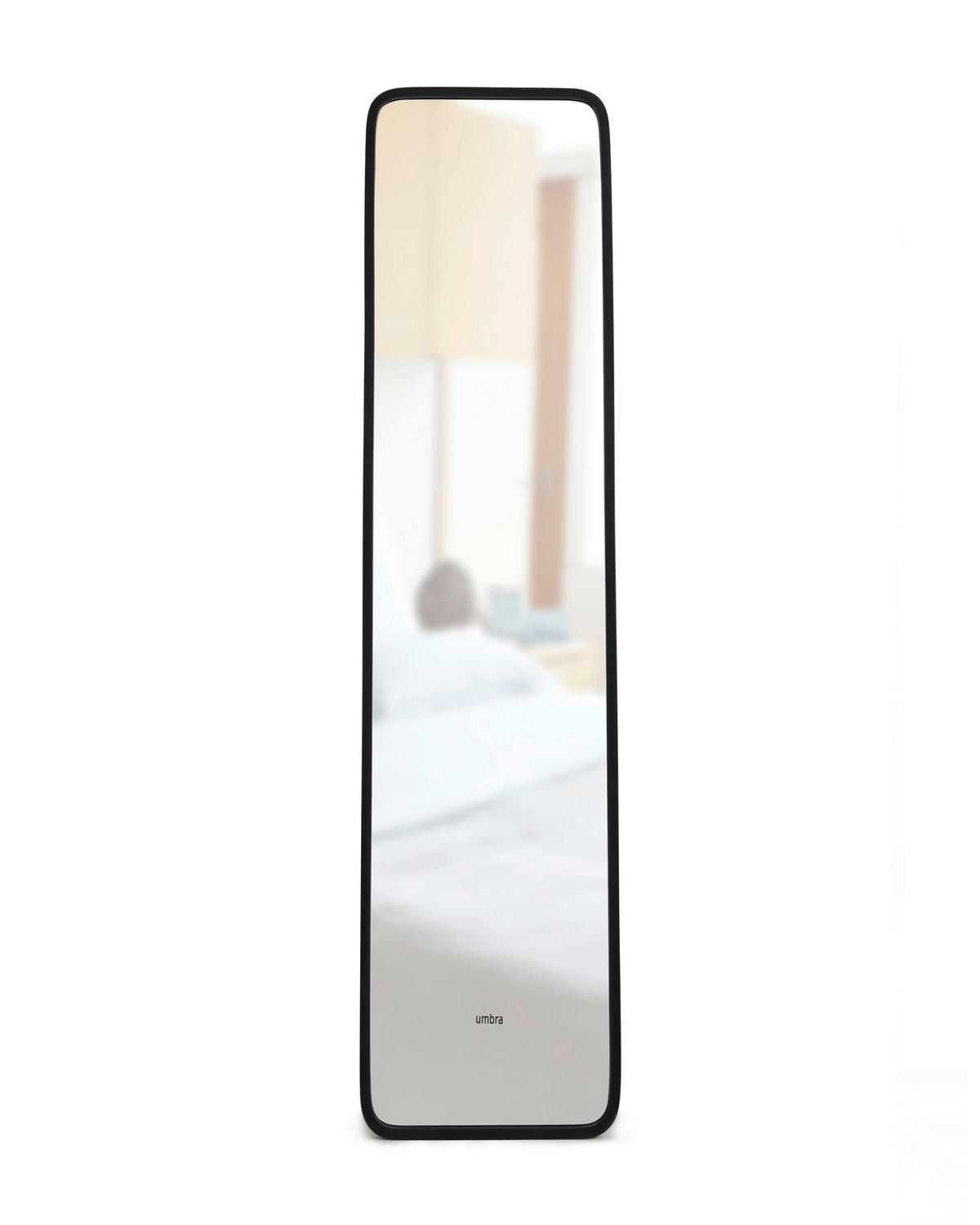 STANDSPIEGEL 37/157/5 cm  - Schwarz, Basics, Glas/Kunststoff (37/157/5cm) - Umbra
