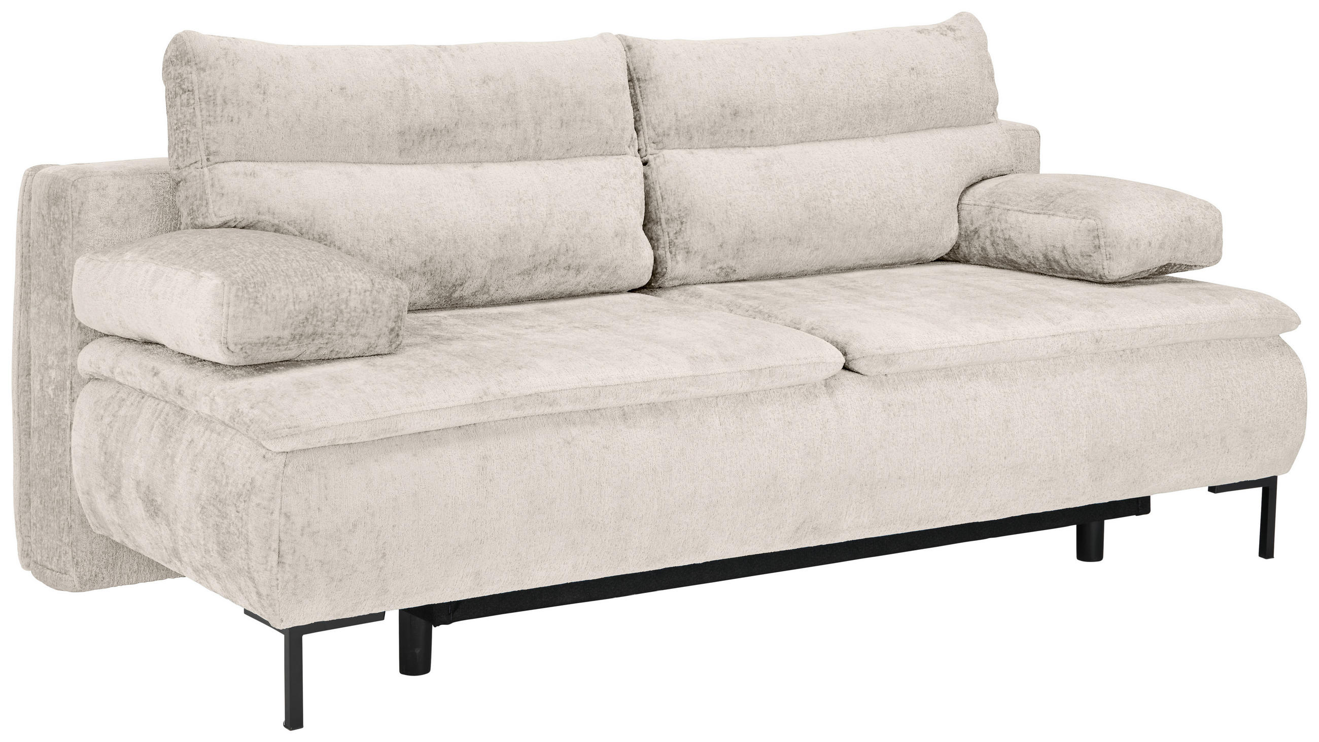 Thumbnail - Novel Boxspringsofa, Beige, Textil, Füllung: Schaumstoff, 202x93x100 cm, Stoffauswahl, Wohnzimmer, Sofas & Couches, Schl...