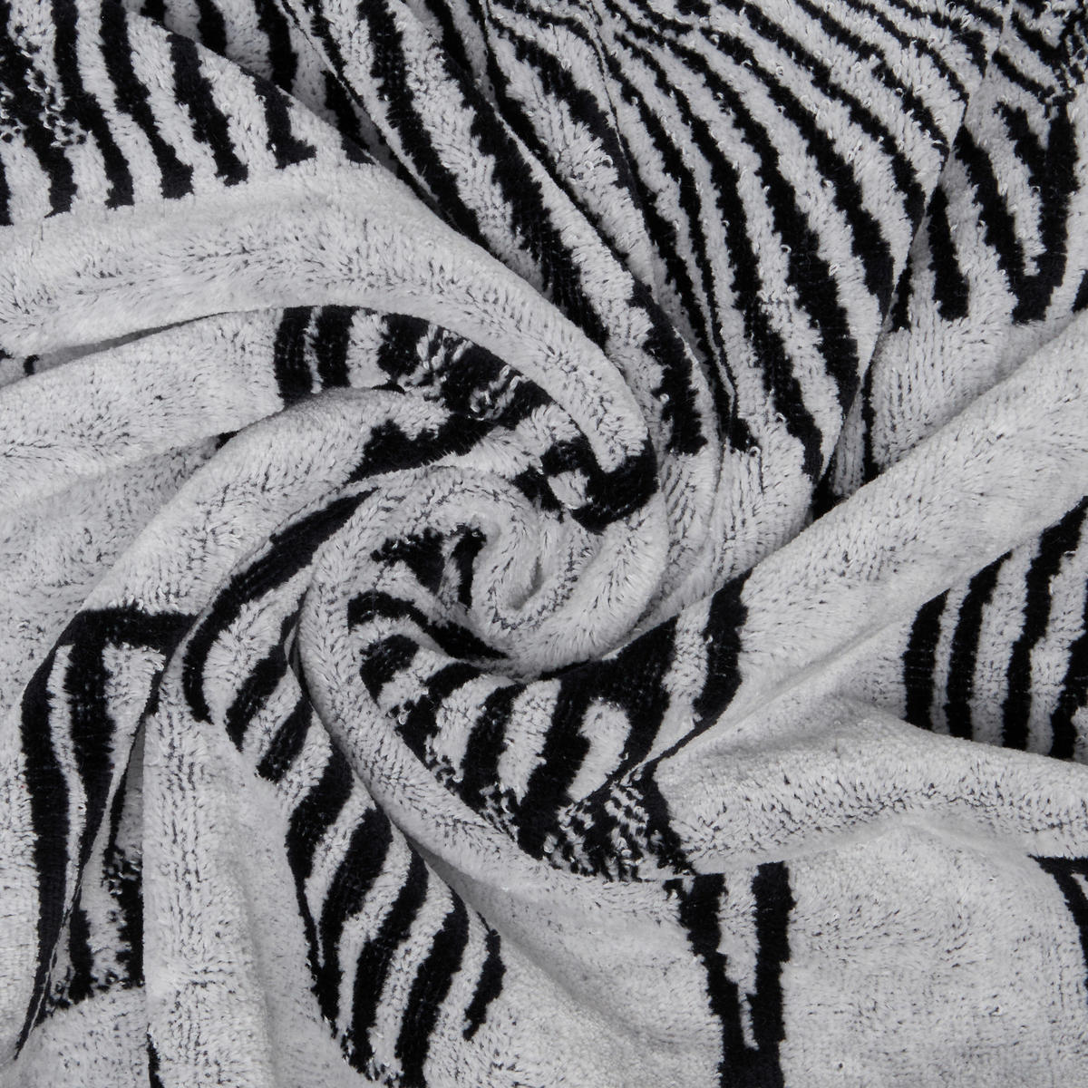 DUSCHTUCH STRIPES 95/150 cm  - Grau, Basics, Textil (95/150cm) - Diesel