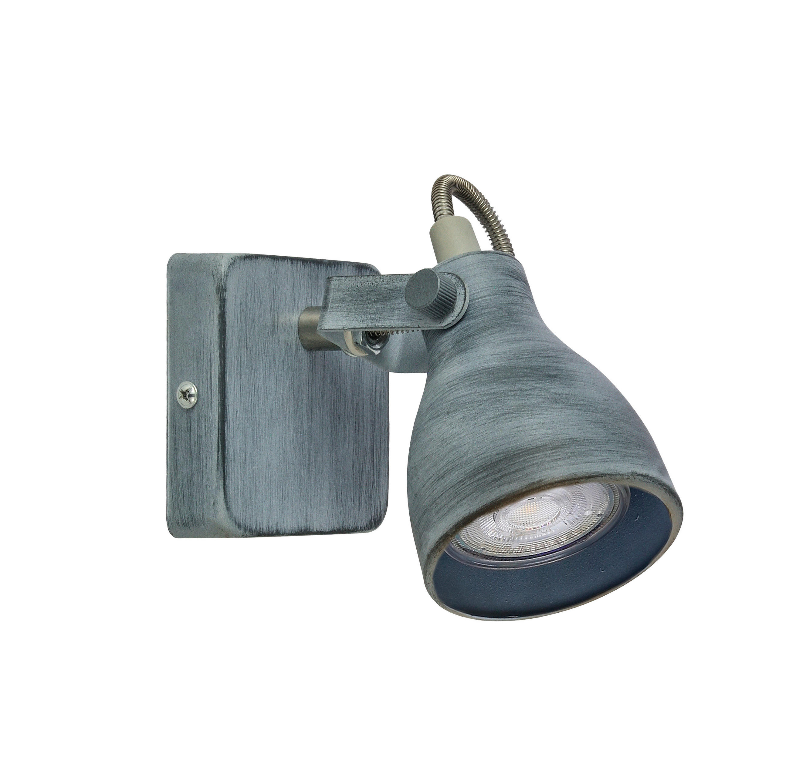 WANDSTRAHLER 16/11/8 cm   - Grau, Basics, Metall (16/11/8cm)